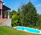 3 bedroom Villa with Pool near Sveti Lovrec, Istria. Sleeps 6-9
