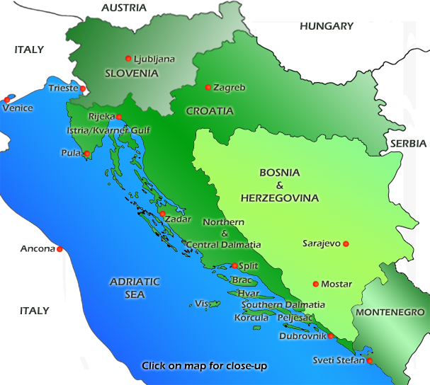 Croatian maps