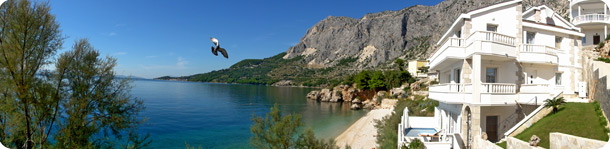 Luxury villa in Makarska Riviera near Brela, Croatia