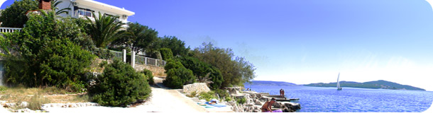 Croatia seaside villa Trogir
