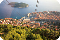 dubrovnik attraction cable car