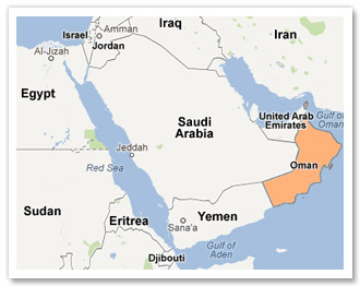 Oman Map