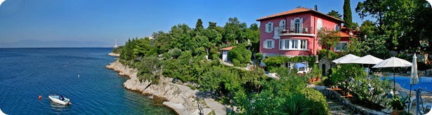 seaside croatia villa