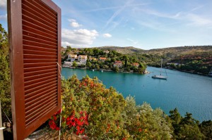 Brac Island view from villa's window