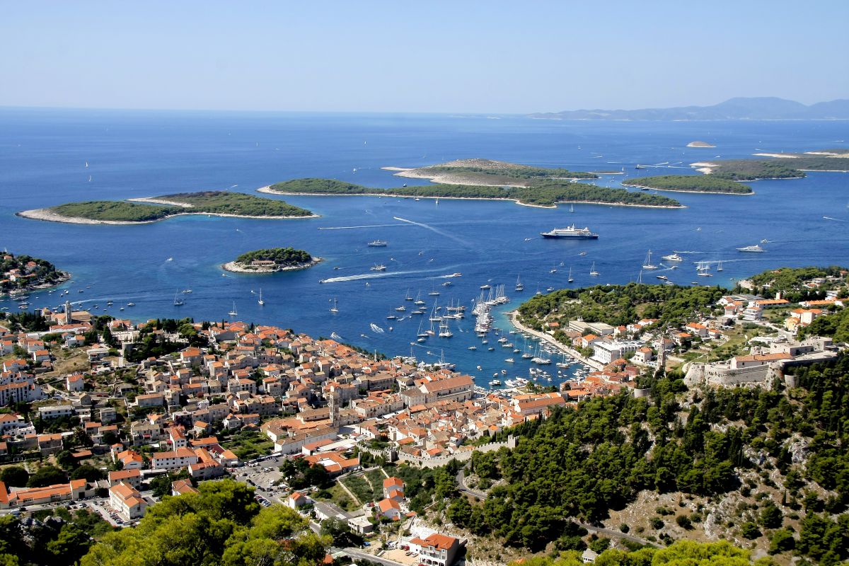 Hvar Island and Pakleni islands