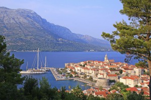 View of Korcula Island