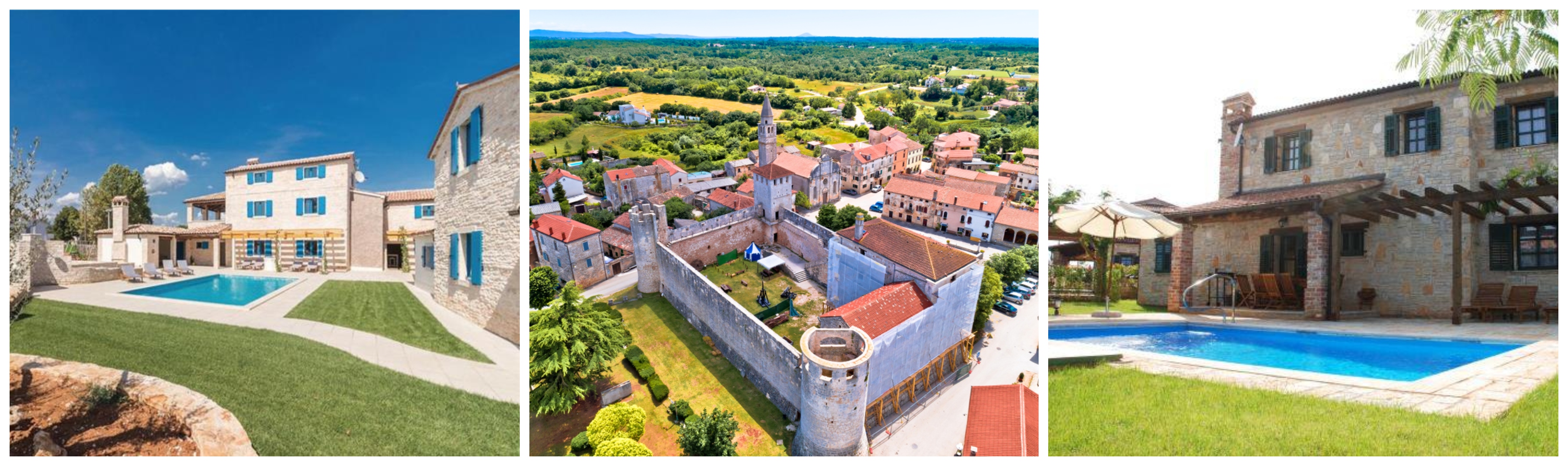 Villas in Sveti Vincenat