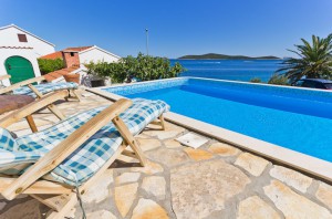 Holiday villa with pool near the sea in Trogir, Croatia