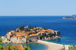 Scenioc view of Cavtat, Croatia cost line